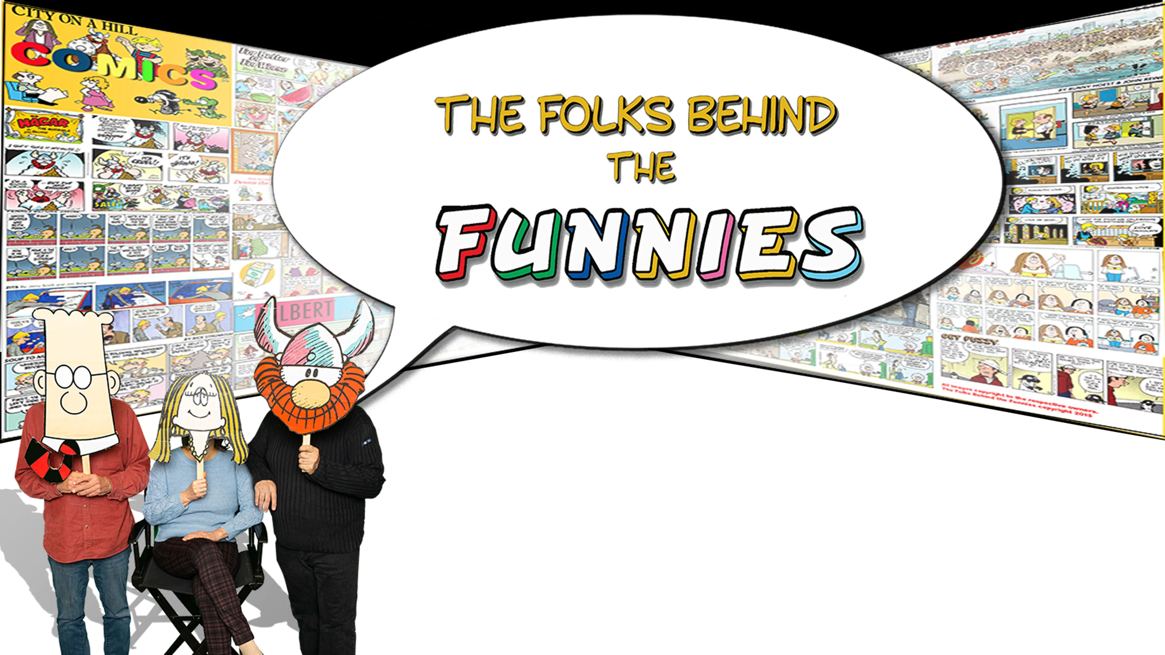 The Folks Behind the Funnies poster